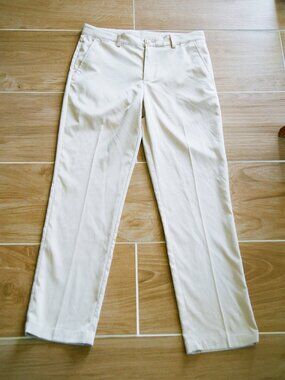 PGA Tour Official Boys Golf Pants or Uniform Pant Light Khaki Boys Large